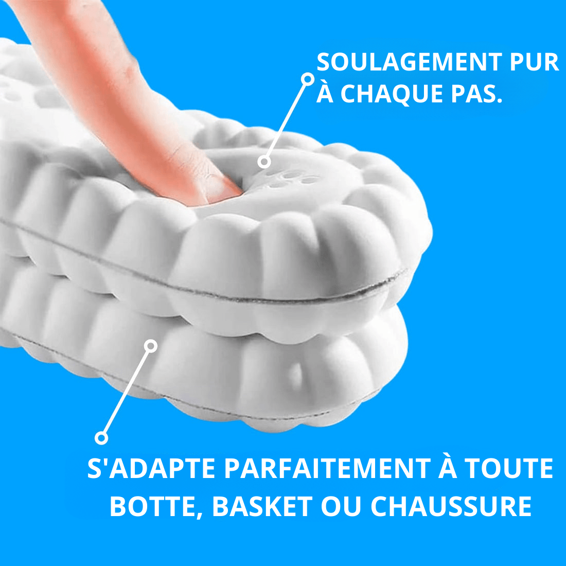CloudSemelle® Semelle Confort - CloudSemelle